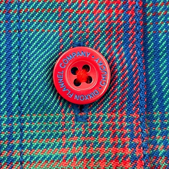 Dixxon Bride of Chucky Womens Plaid Flannel Shirt Small Horror Graphic Button Up - Picture 6 of 11